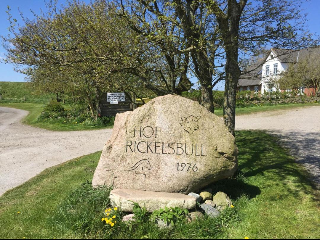 Hof Rickelsbuell - Nordseeurlaub Auf Dem Biobauernhof Rodenäs Exterior foto